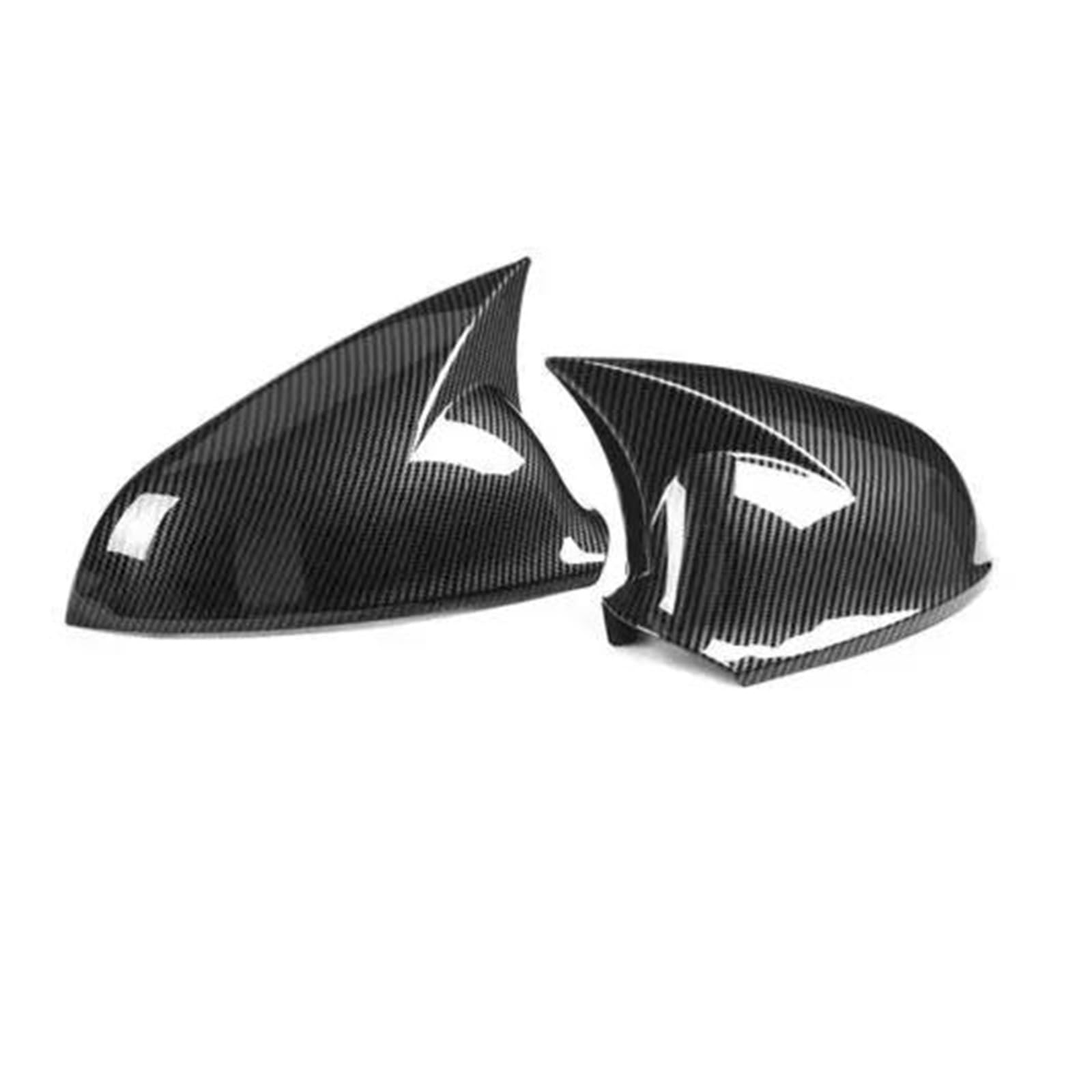 Spiegelabdeckungen Für Opel Für Vauxhall Für Astra H MK5 J MK6 2010-2013 Auto Rückspiegel Aufkleber Seite Spiegel Abdeckung Flügel Kappe Außentür Fall Trim Außenspiegel Spiegelkappen(Astra JCarbon) von Generisch