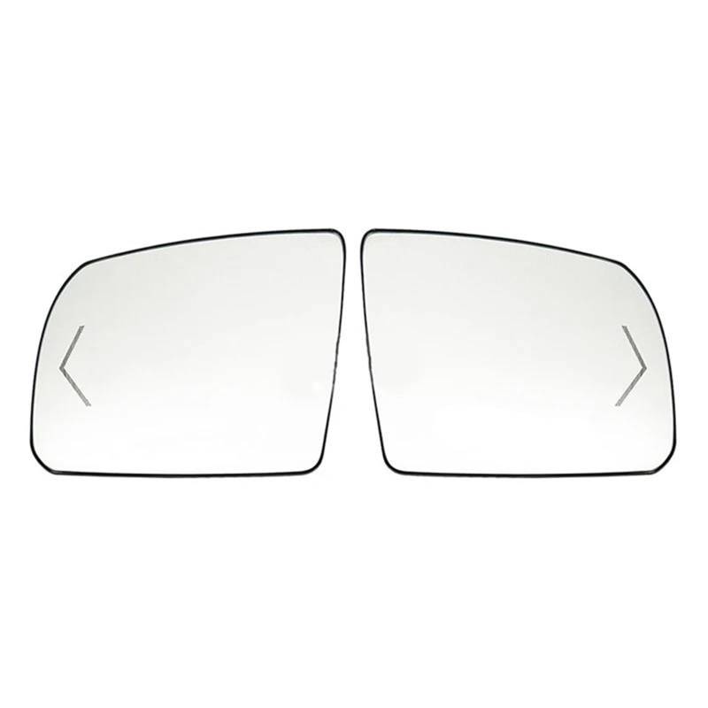 Spiegelglas Heizbar Auto Außen Beheizte Rückspiegel Glas Objektiv Für Toyota Für Tundra Für Sequoia 87906-0C032 87903-0C032 2007-2020 Außenspiegel Glas von Generisch