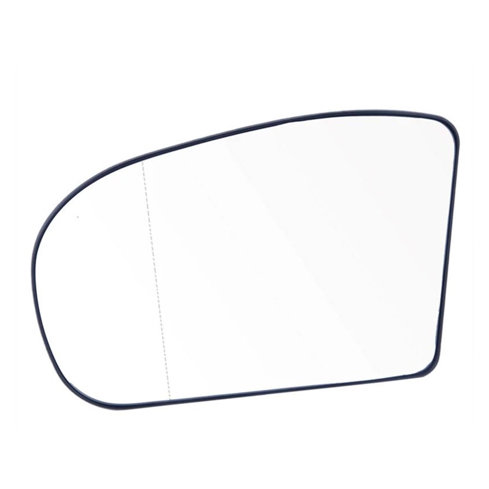 Spiegelglas Heizbar Beheizte Seite Rückspiegel Glas Anti-Fog Flache Spiegel Objektiv Für Mercedes Für Benz E, C-Klasse W211 W203 2001-2007 Auto Zubehör Außenspiegel Glas(White Left Side) von Generisch