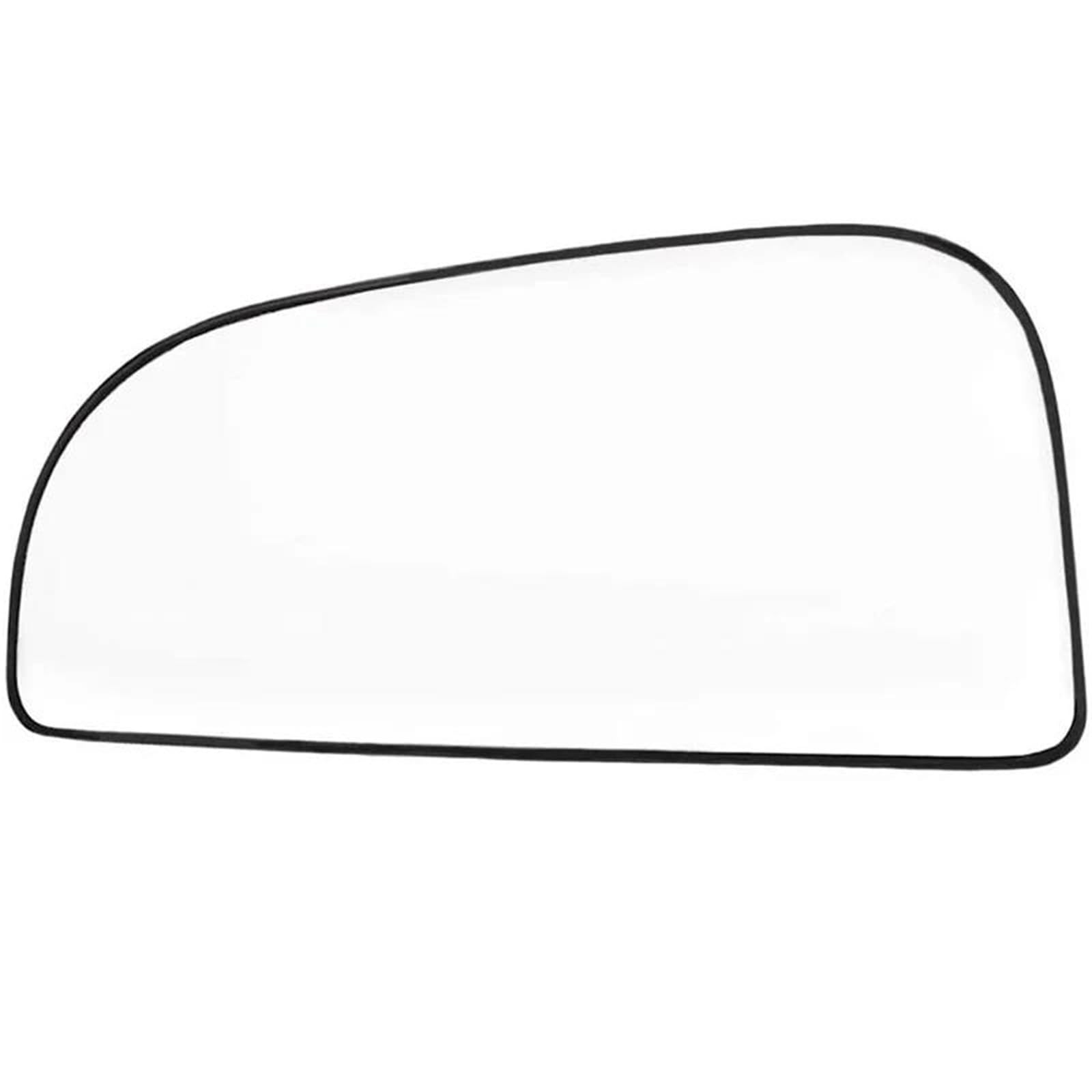 Spiegelglas Heizbar Beheizte Seitenspiegelglas-Rückspiegelglaslinse für Dodge für Ram 1500 2500 2010–2018 Außenspiegel Glas(Right Small) von Generisch