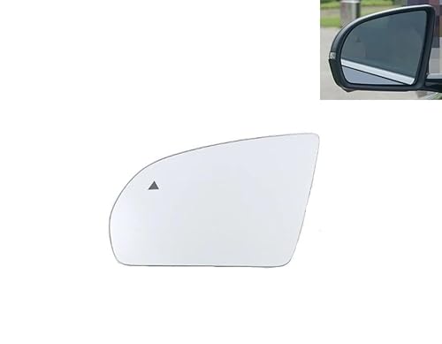 Spiegelglas Heizbar Für BYD Song Plus/Pro/Yuan Plus Auto Rückspiegel Glas Tür Seite Spiegel Objektiv Heizung mit Blind Spot Licht Muster Außenspiegel Glas(A Pair) von Generisch