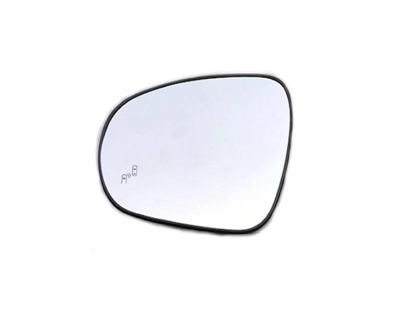 Spiegelglas Heizbar Für Cadillac 2012-2018 Rückspiegel Glas Tür Seite Spiegel Objektiv mit Heizung Blind Spot Außenspiegel Glas(A Pair) von Generisch