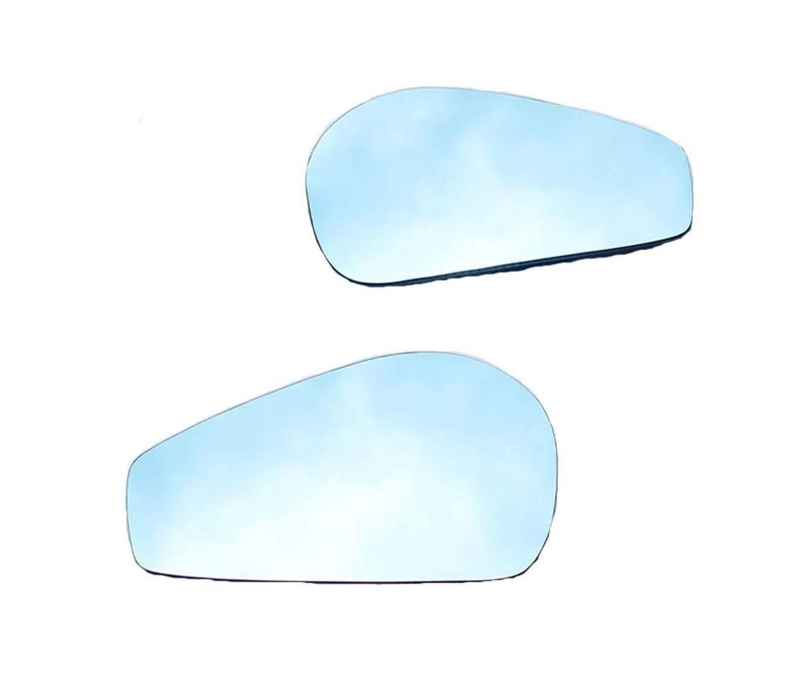 Spiegelglas Heizbar Für F430 599 Auto Rückspiegel Objektiv Außentür Seitenspiegel Große Sicht Blau Glas mit Heizung Außenspiegel Glas(A Pair) von Generisch