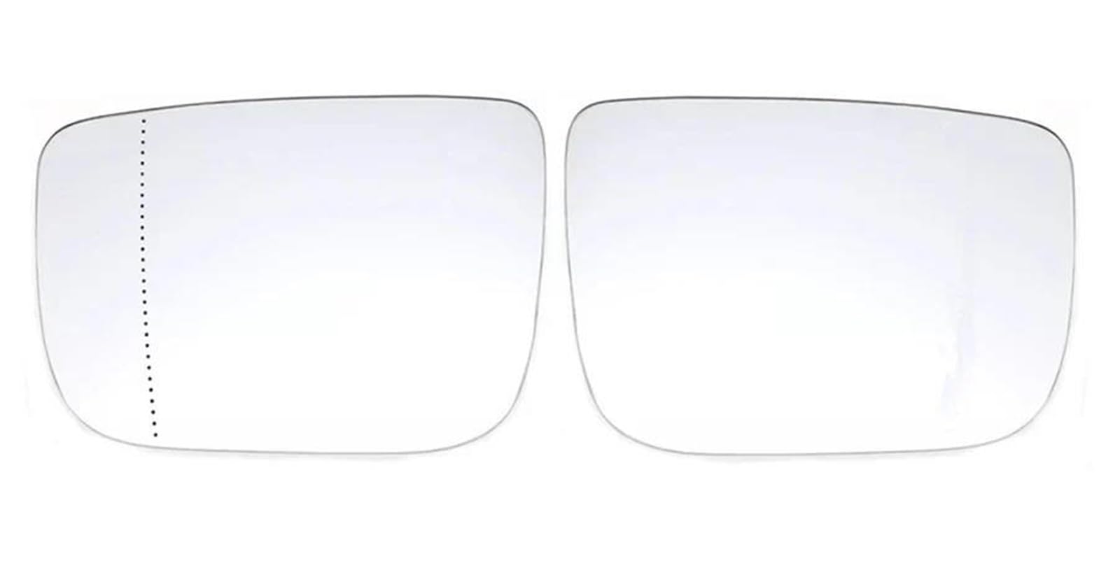 Spiegelglas Heizbar Für Volvo XC60 2009-2017 Auto-Rückspiegellinsen Außenseite Reflektierende Glaslinse Beheizt 31217273 31217278 Außenspiegel Glas(A Pair) von Generisch