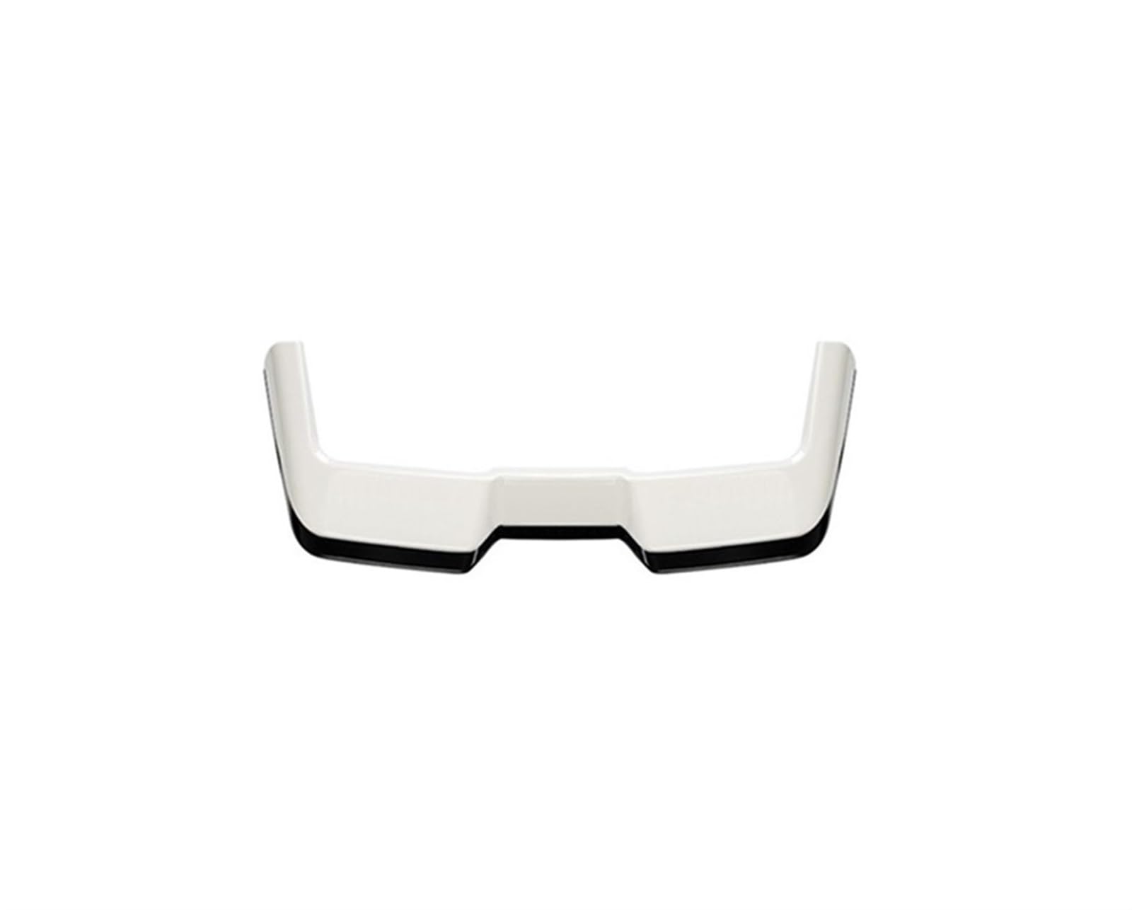 Spoiler Autodachspoiler Heckspoiler Deckelflügel für Toyota für RAV4 für RAV 4 Spoiler 2020 2021 2022 2023 4. Generation Autozubehör(White Black) von Generisch