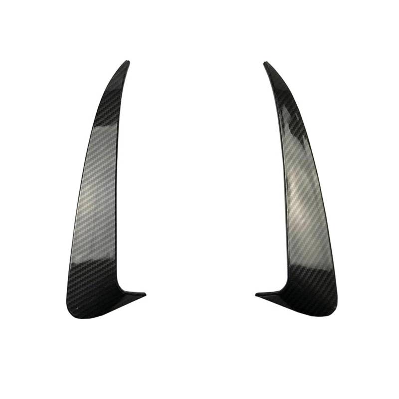 Spoiler Für Mercedes für Benz C-Klasse W205 C43 C63 2014 2015 2016 2017 2018 2019 Auto Heckspoiler Luft für Entlüftungsabdeckung(Carbon Texture) von Generisch