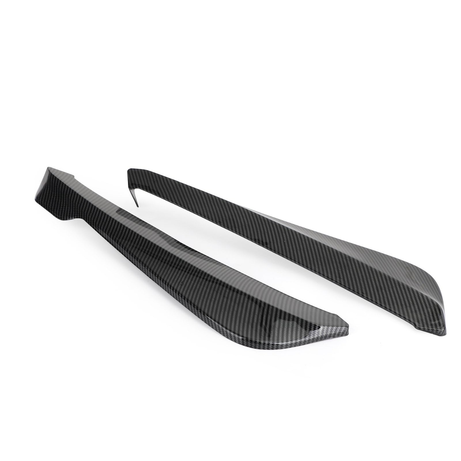 Spoiler Universal für Chrysler Zubehör Auto Heckstoßstange Fin Canard Splitter Diffusor Valence Spoilerlippe Auto Seitenspoiler(1) von Generisch