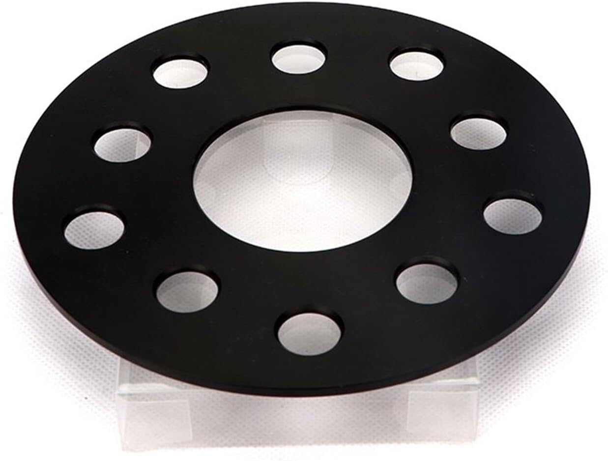 Spurverbreiterung 15/20mm PCD 5x10 0/5x 114,3 56,1mm Spurverbreiterungen Adapter Für SUBARU Für WRX S4/Für STI Für Legacy Für Outback Für Legacy Für Forester(2pcs 3mm Black) von Generisch