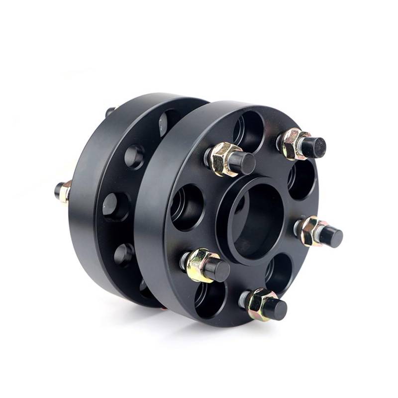 Spurverbreiterung 2 stück 15/20/25/30mm 5x10 0 56,1mm Spurverbreiterungen Adapter 5 Lug für Toyota 86(30mm black Spacers) von Generisch