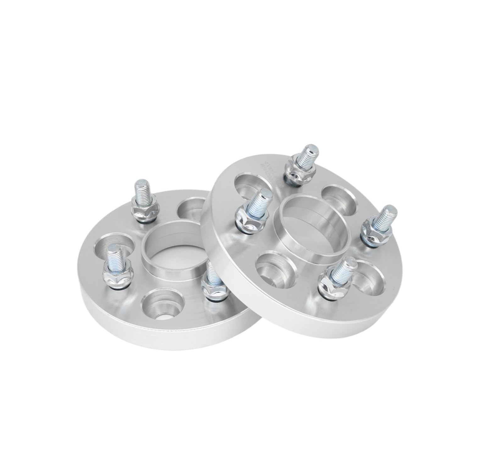 Spurverbreiterung 2 stücke 4x100mm 56,1 Räder Adapter Distanzscheiben Felgen Zubehör CRX für Fit für Accord für Civic Del für Sol 12x1,5 Bolzen 15/20/25/32/38/44mm(15mm) von Generisch