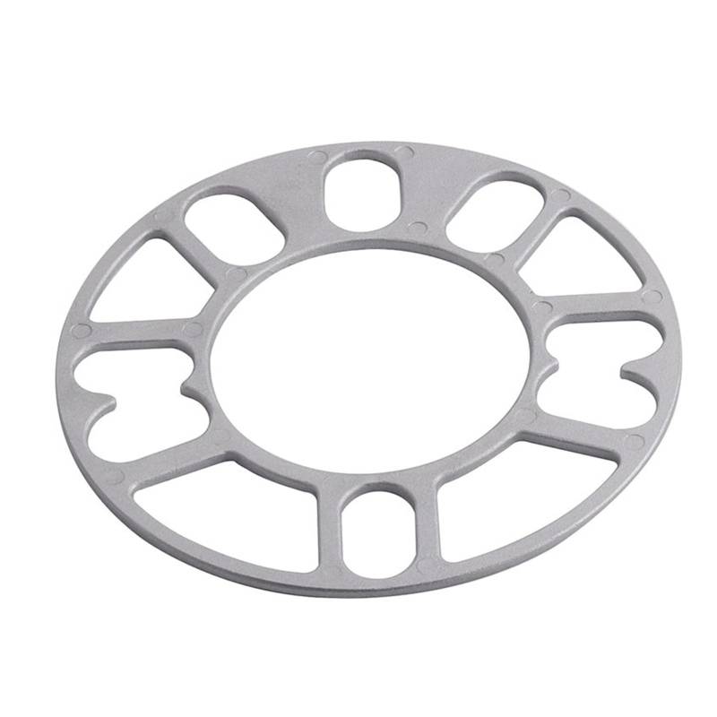 Spurverbreiterung Aluminium 1 Stück Universal Auto Rad Spacer Shims Platte 3mm 5mm 8mm 10mm für Fit 4x100 4x114.3 5x100 5x108 5x114.3 5x120(10mm thick) von Generisch