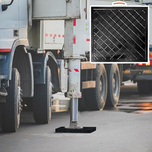 Stabilisierende Kranausleger-Pads für Kran, Wagenheber für Kran, Wagenheberlandepads für Wrecker/Abschleppwagen/Service-LKW, Nivelliermatte (50 x 50 x 6 cm) von Generisch