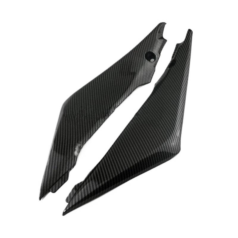 Statorschutzabdeckung Carbon Motorrad Kraftstoff Für Tank Seite Abdeckung Panel Verkleidung Rahmen Trim Gugel Fall Für Suzuki GSXR1000 GSX-R1000 GSXR 1000 K5 2005 2006(Rear) von Generisch