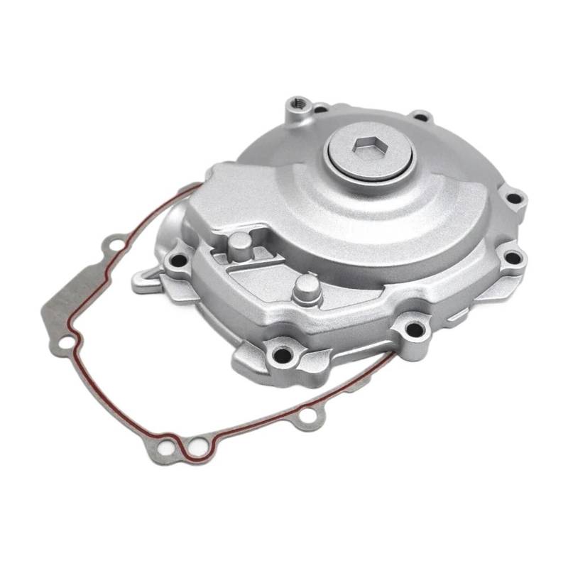 Statorschutzabdeckung Motorrad Links für Motor Stator Abdeckung Kurbelgehäuse Aluminium Für Yamaha YZF R1 YZF-R1 2015-2022 Silber von Generisch