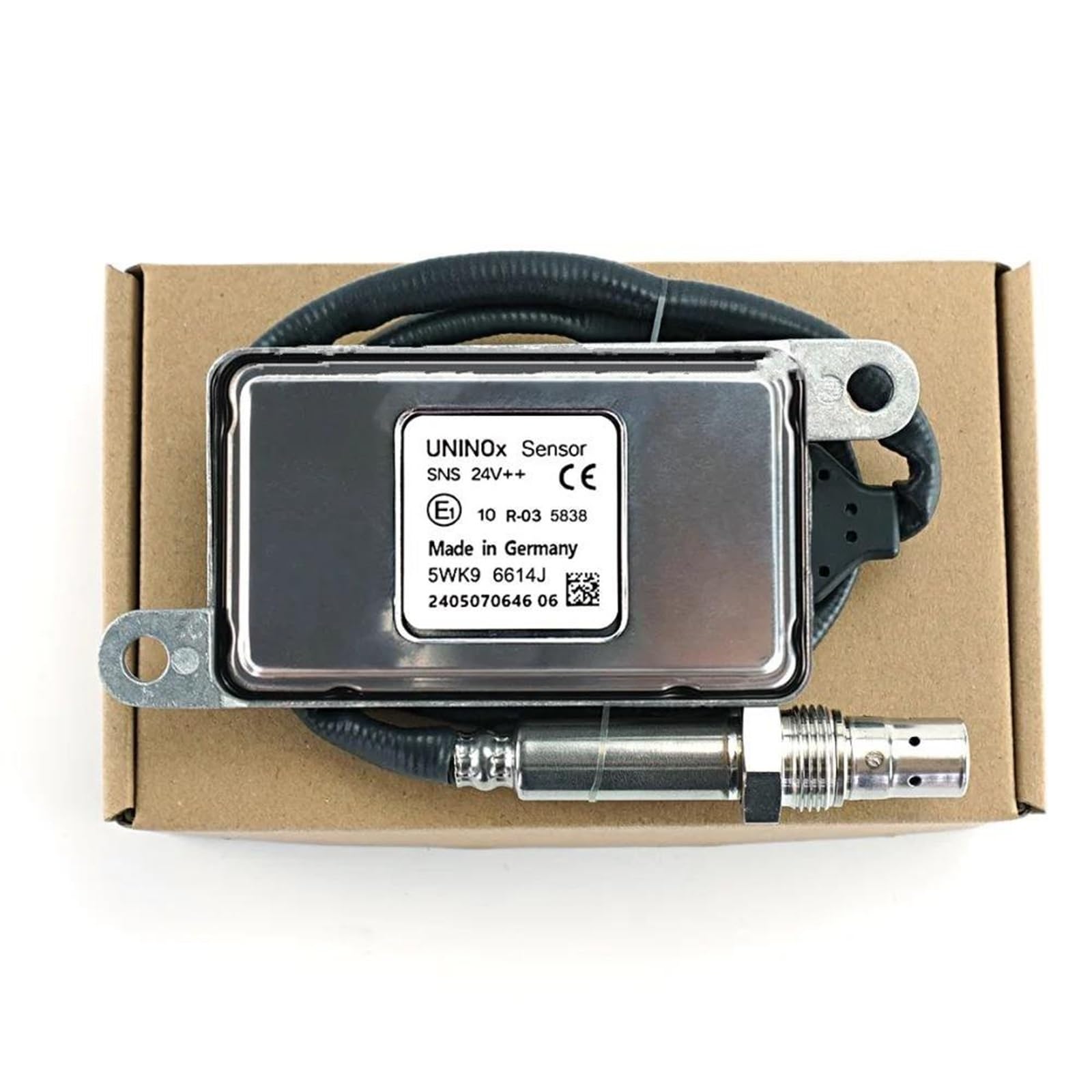 Stickoxidsensor 5WK96614J 5WK9 6614J Stickstoff Sauerstoff NOX Sensor 24V Für Uninox LKW Diesel Motor Stickoxid-Sensor von Generisch