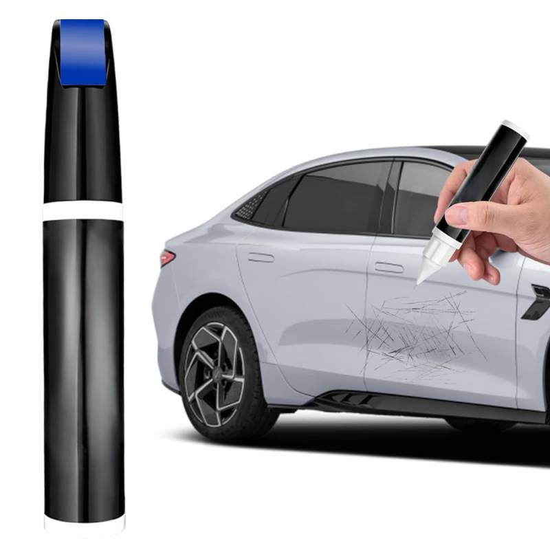 Stift zur Reparatur von Autokratzern, 2024 Neuestes 1 Stück Auto Lackstift Lackreparaturstift Auto Kratzerentferner Autolack Stift, Auto Lackstift für die Reparatur von Kratzern im Auto (Blau) von Generisch