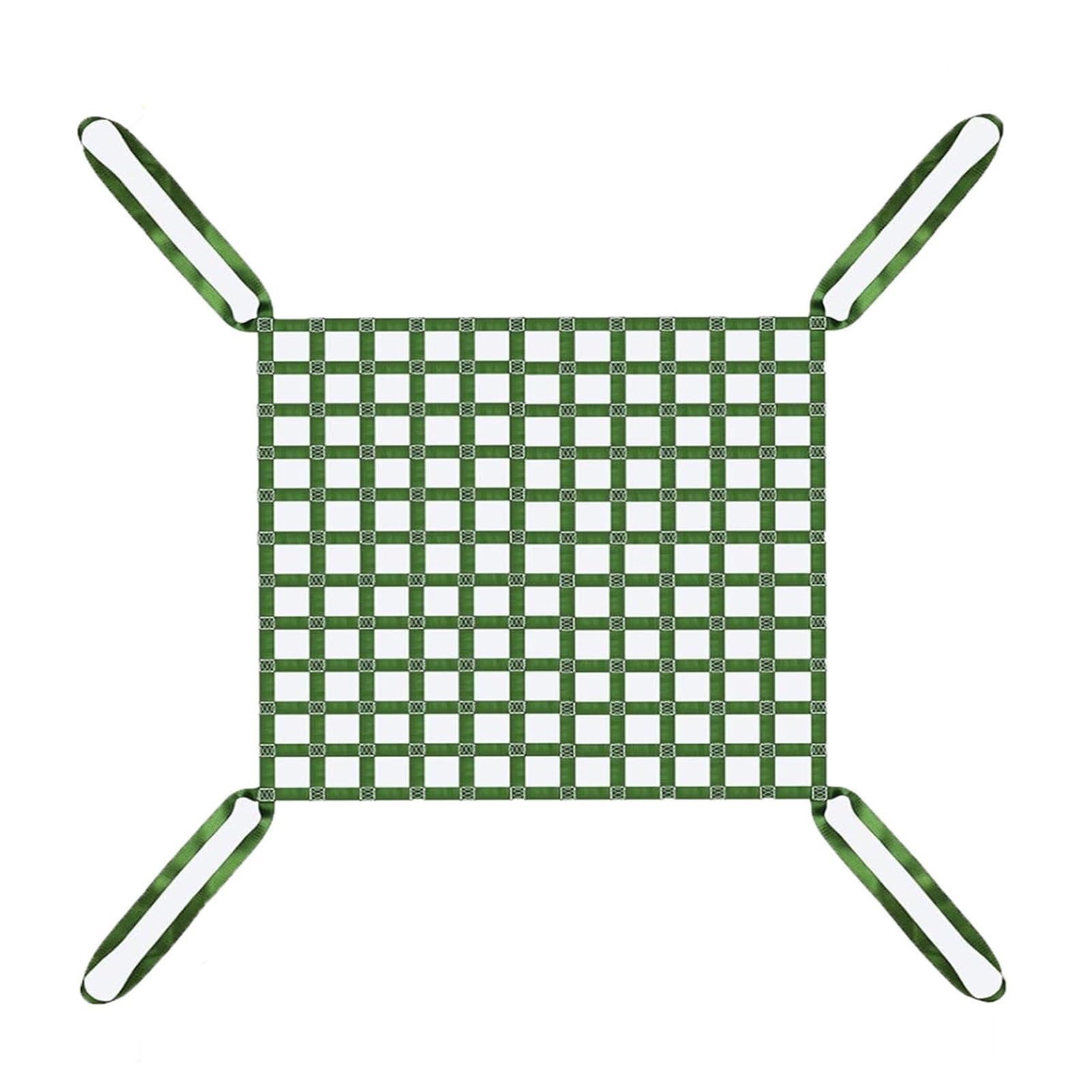 Strapazierfähige verstellbare Gepäcknetzgurte zur Sicherung von Kisten und Paletten, starke Tragfähigkeit, Hebenetz mit Sicherheitsmerkmalen, 1 m x 1 m Masche mit 10 cm Öffnungen, 2 t Tragkraft von Generisch