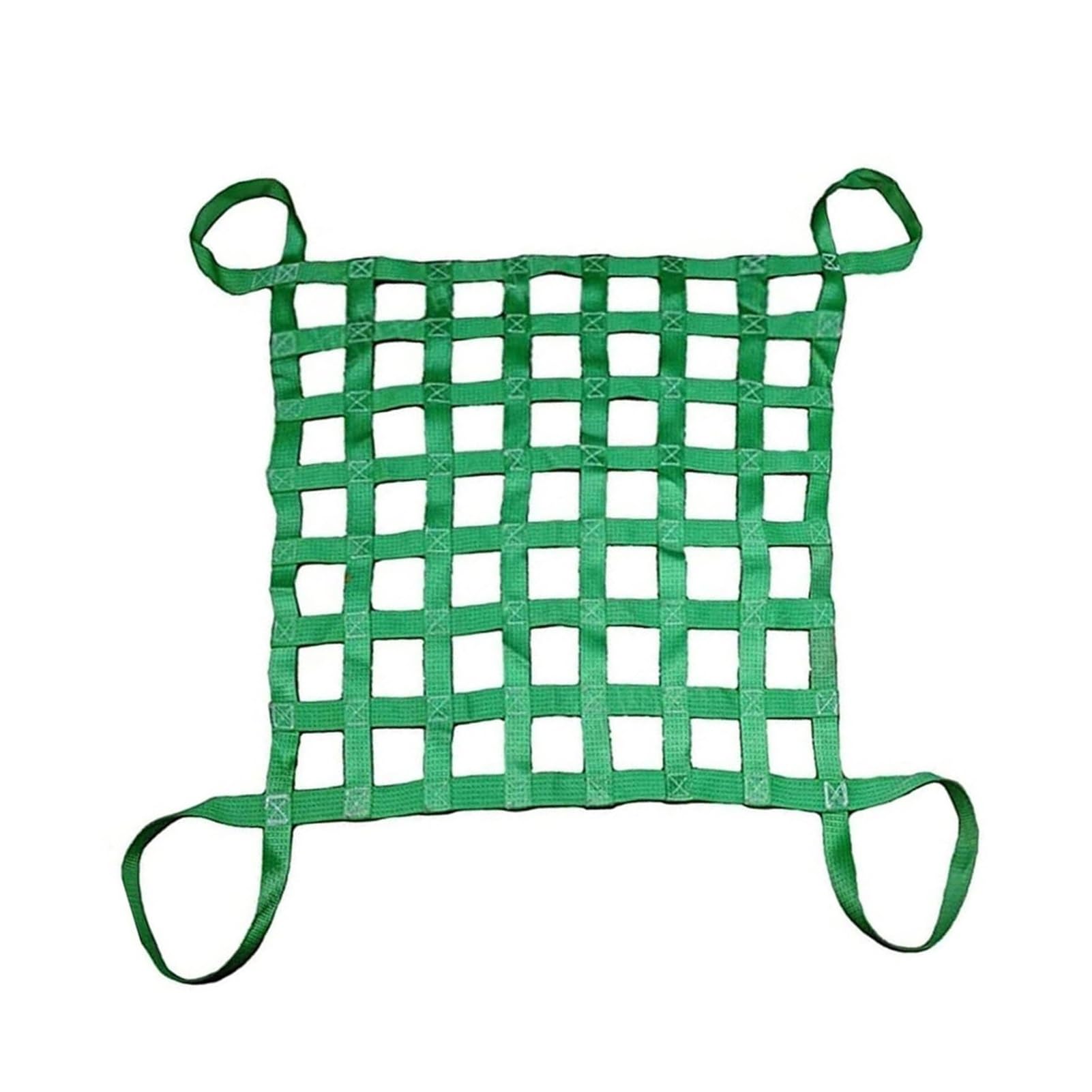 Strapazierfähiges Nylon-Hebenetz für Kisten, Paletten und Fracht, Sicherung starker Lastgurte mit Sicherheitsmerkmalen, Hebenetz zum Aufhängen und Sichern (2 m x 2 m Masche, 20 cm) von Generisch