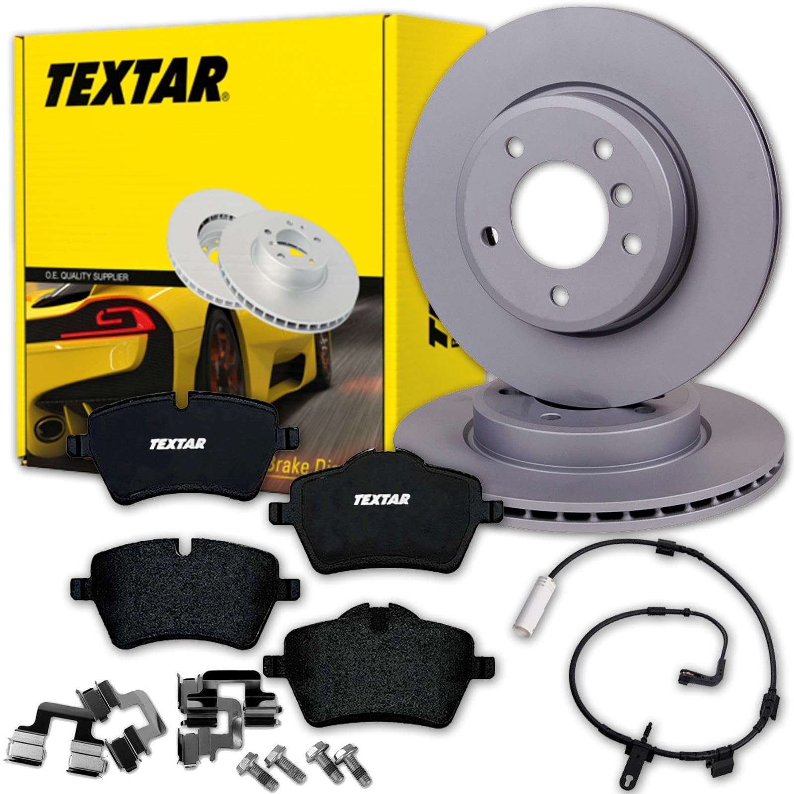 TEXTAR Bremsscheiben 294mm + Beläge vorne passend für Mini R55 R56 R57 R58 R59 von Generisch