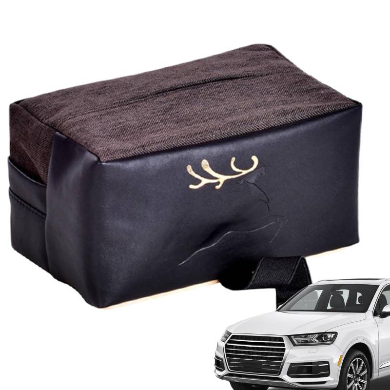 Tissue Storage Box für Auto, Auto Sonnenvisier Gewebehalter - Papierhandtuchhalter für Autositz zurück,Inneneinrichtung des Autokorons für Lastwagen, Boote, Fahrzeuge, SUV von Generisch