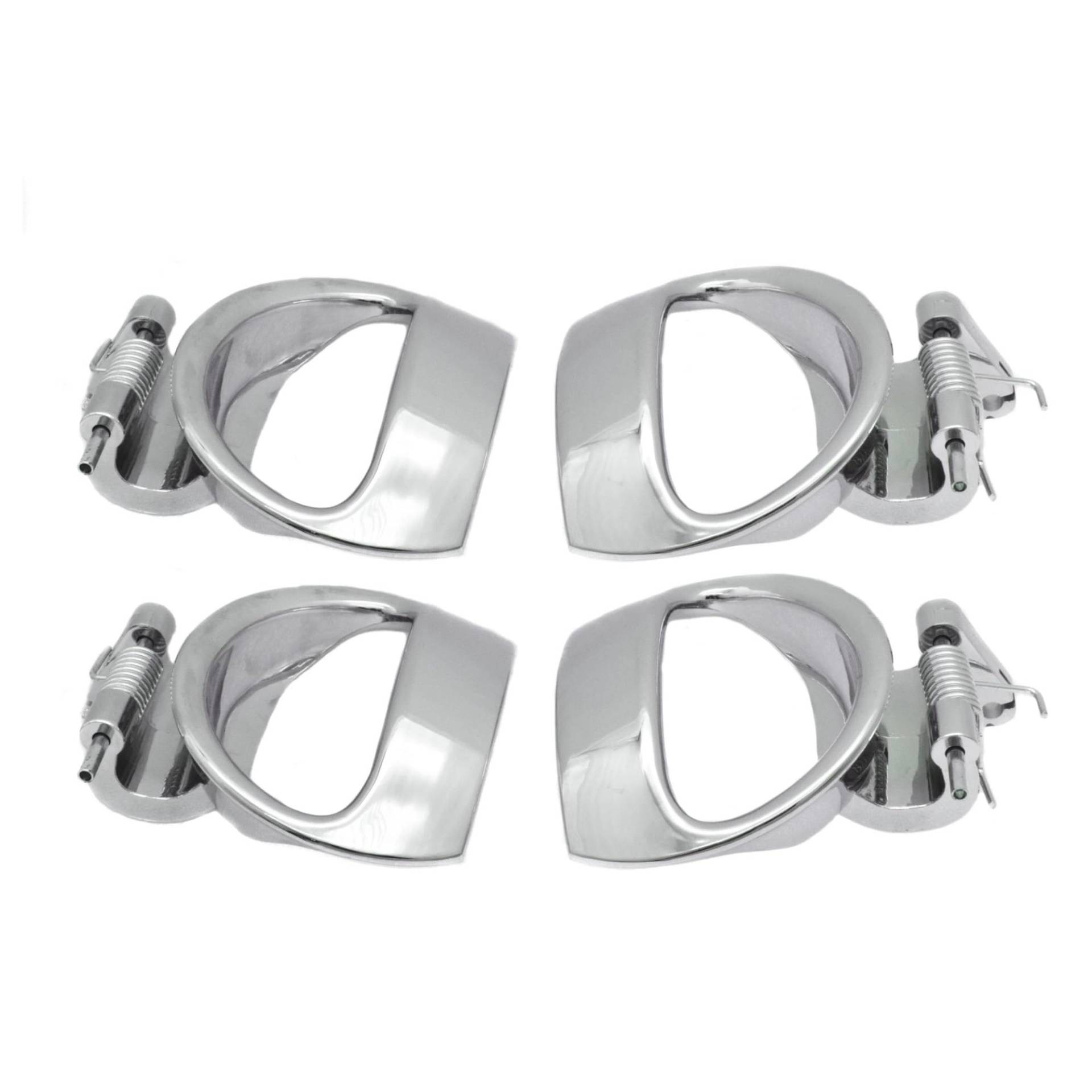 Türgriff Für Chevy Für HHR 2,0 L 2,2 L 2,4 L 2007 2008 2009 2010 2011 Für Chrome Innen Tür Griff Vorne Oder Hinten Links Oder Rechts LH RH Türgriff Innen(Set of 4 Sides) von Generisch