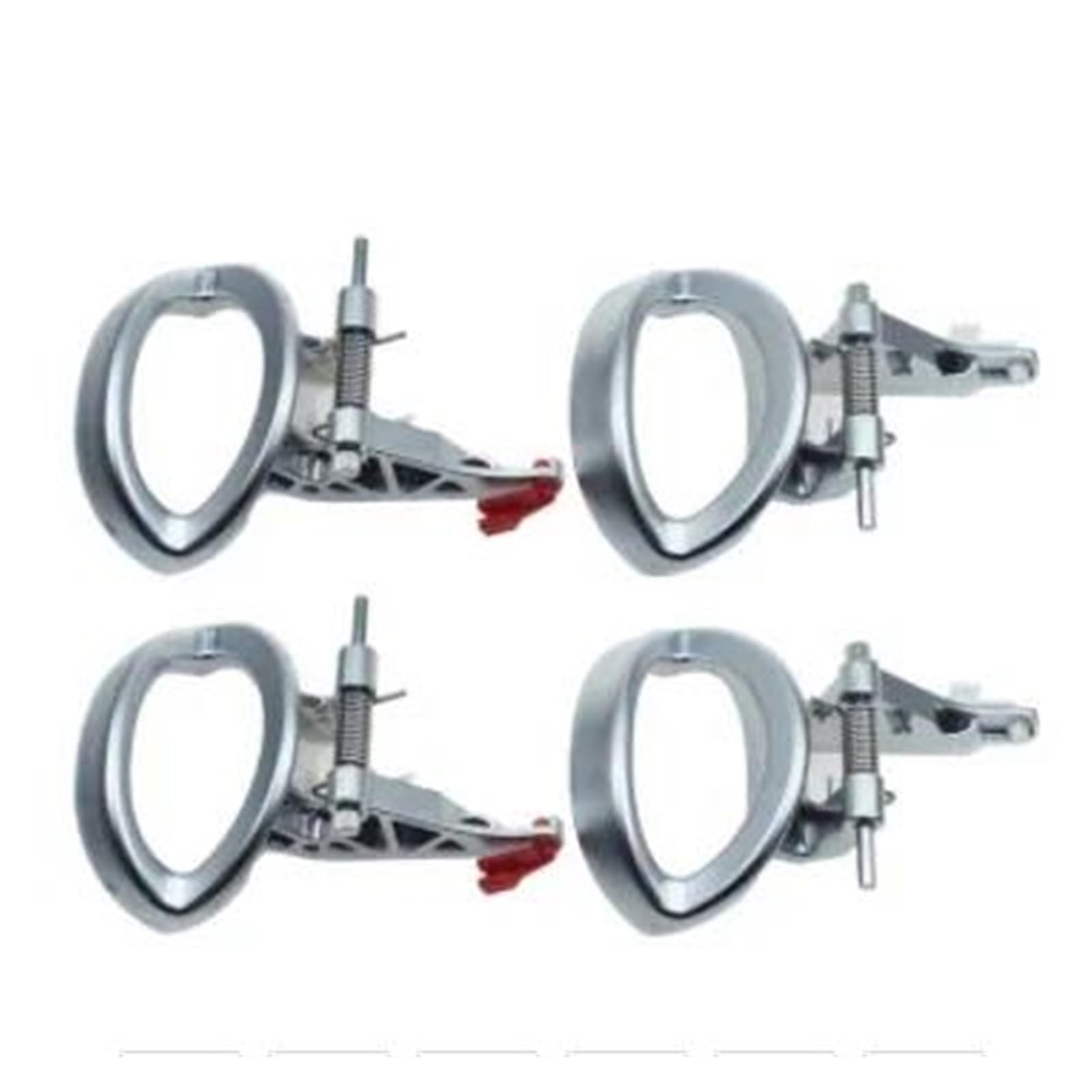 Türgriff Für Dodge Für Nitro 2007-2011 68004829AA 68004828AA Türgriff Satin Für Chrome Auto Innen Links & Rechts Tür Griff Türgriff Innen(4 Sides Set) von Generisch