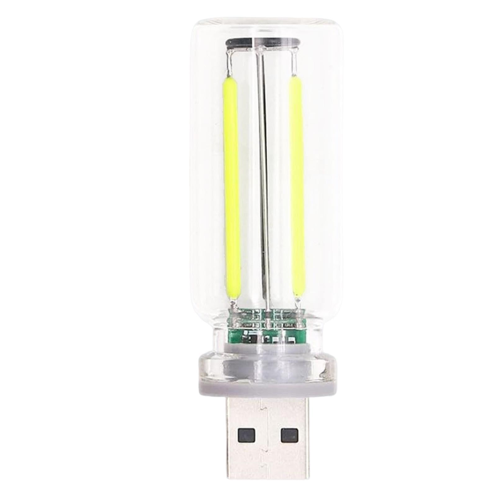 USB Auto Licht | USB LED Innenraum Auto - USB Automotive Nachtlampen | USB Retro Autolampen | Auto USB Atmosphärenlicht | Autolichter | Plug-In USB Automotive Licht für Auto Wohnzimmer von Generisch