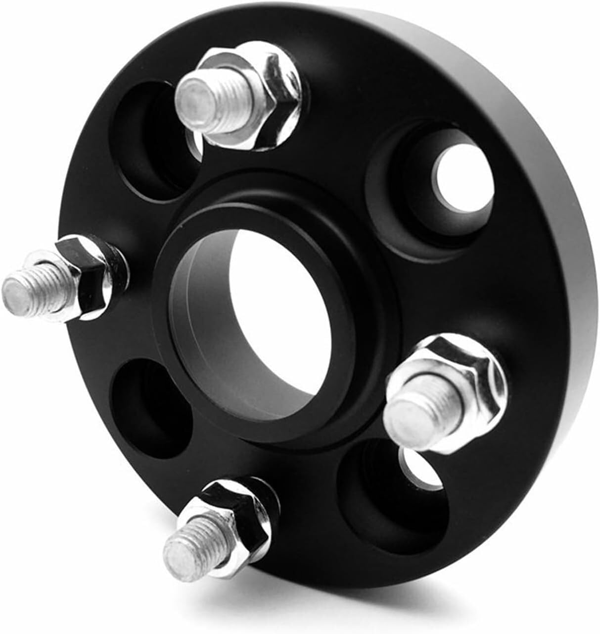 Universelle Felgenabstandshalter 2 stück 1 Paar Geschmiedet Aluminium Legierung Spurverbreiterungen Adapter PCD 4x100 CB 57,1mm Für Für Coupe a2 Spurverbreiterungen(2pc Black-30mm) von Generisch