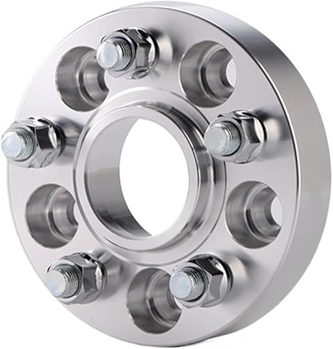 Universelle Felgenabstandshalter Für Kia Für Amanit 2 Stück Spurverbreiterungen Adapter PCD 5x115 CB71.6mm Spurverbreiterungen(2pc Spacers Silver 15mm) von Generisch