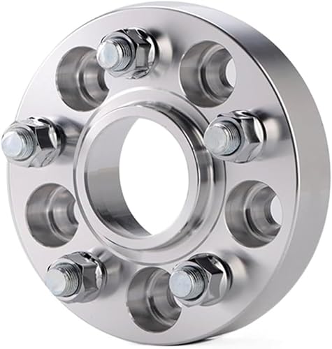 Universelle Felgenabstandshalter Für Kia Für Amanit 2 Stück Spurverbreiterungen Adapter PCD 5x115 CB71.6mm Spurverbreiterungen(2pc Spacers Silver 35mm) von Generisch