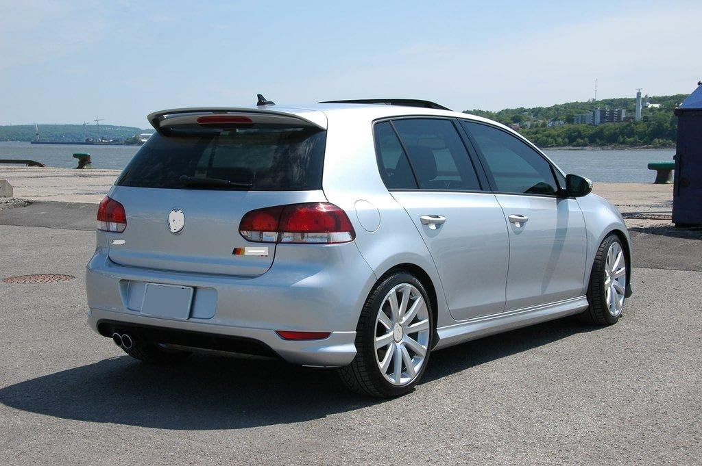 Ventuning - Heckdiffusor passend für VW Golf VI 6 (für Doppel-Auspuffendrohr Links) von Generisch