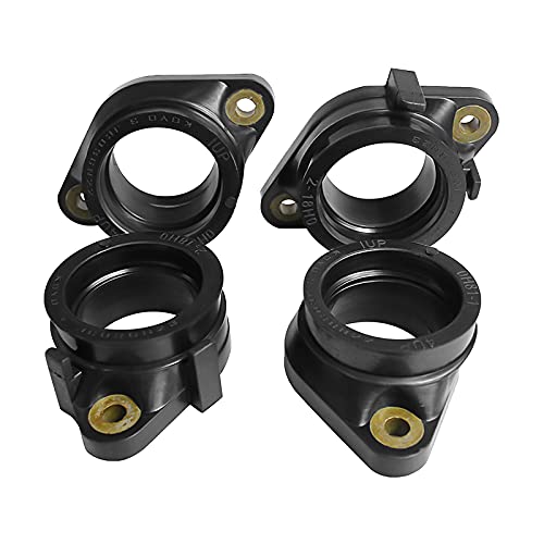 Vergaser-Ansaugkrümmer-Rohrschnittstellen-Adapter for Suzuki GSF1250. Bandit 1250 07-16. GSX1250 2010-2016 13101-18H00 13102-18H00 von Generisch