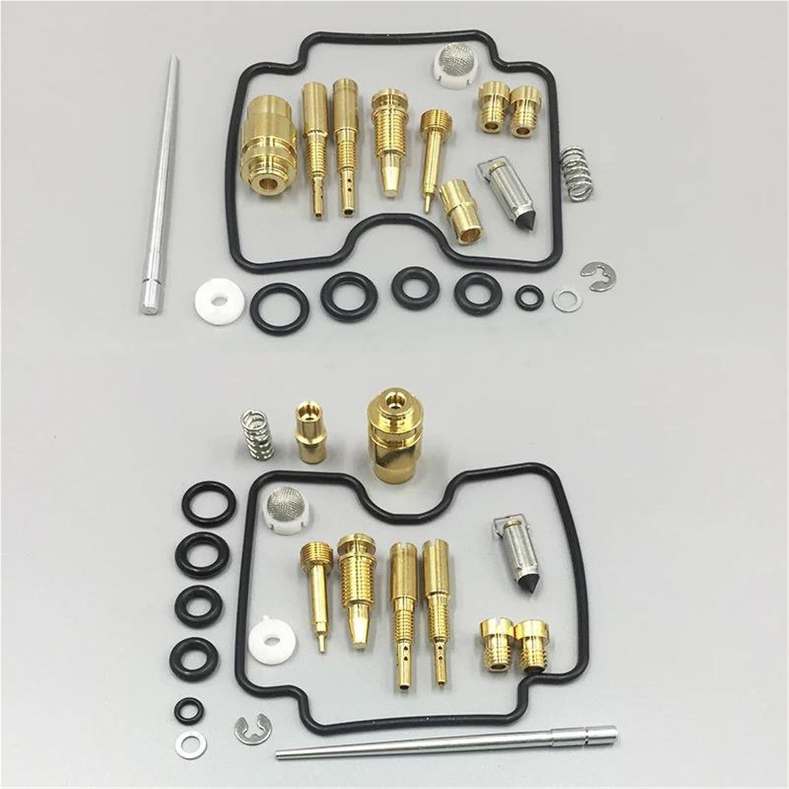 Vergaser-Austauschkits 2 Set Motorrad Vergaser Reparatur Kits Rebuild Kits Für SUZUKI LTZ400 2003-2008 LTZ 400 Z400 2003-2008 Zubehör von Generisch