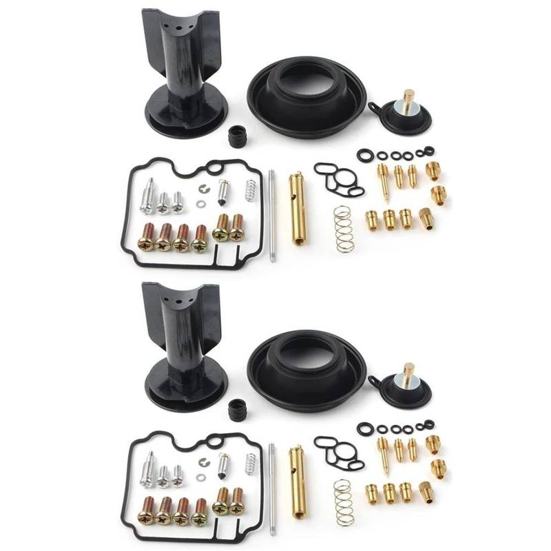 Vergaser-Austauschkits 2 Sets Motorrad Carb Vergaser Reparatur Kit Für Y&amaha TDM850 1991 1992 1993 1994 1995 1996 1997 1998 1999 von Generisch