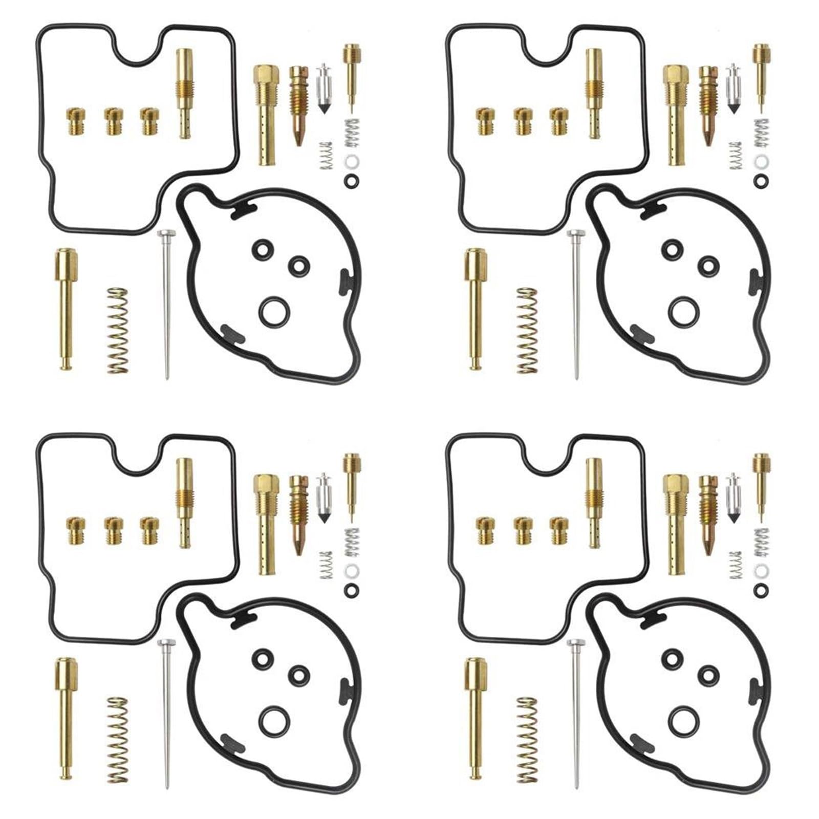 Vergaser-Austauschkits 4Sets Motorrad Vergaser Carb Rebuild Reparatur Kit Für CBR600F3 1995 1996 1997 1998 Motorrad Ersatz Teile von Generisch