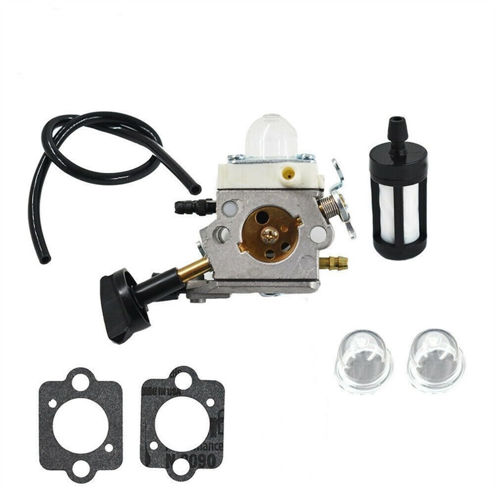 Vergaser Autovergaser Vergaser-Kraftstofffilter für Spark für Plug Kit für Stihl SH56 SH56C SH86 SH86C BG86, ersetzt für ZAMA C1M-S261B für Laubbläser von Generisch