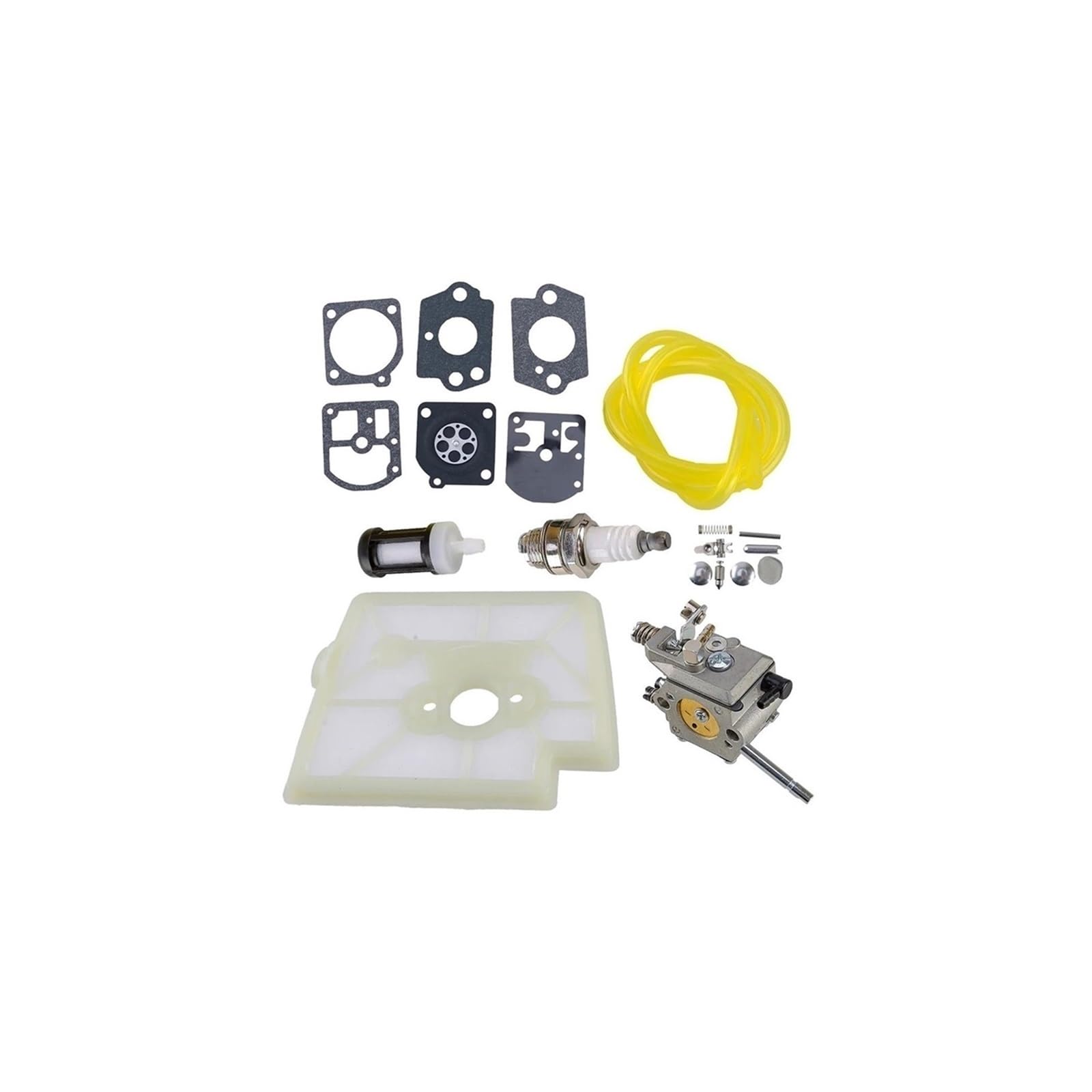 Vergaser für Rasenmäher 1 Set Vergaser Luftfilter Funken Dichtungen Linie Kits C15-51 C1S-S3D Für Stihl FS160 FS180 FS220 FS280 FS290 von Generisch