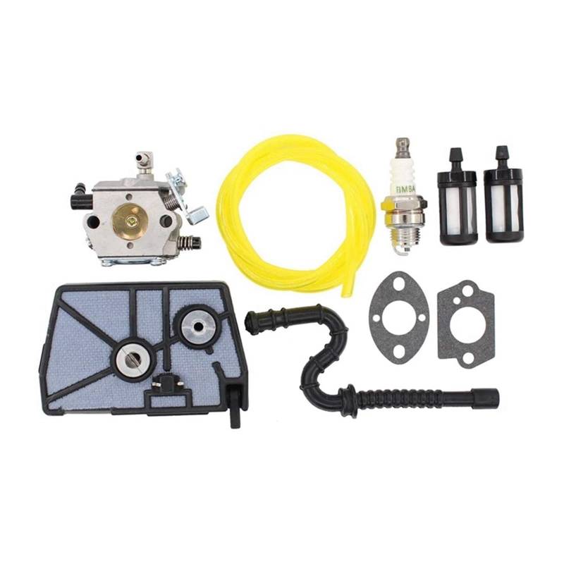 Vergaser für Rasenmäher Für Stihl 028 028AV 028 AV Kettensäge für Walbro WT-16B Tillotson HU-40 Vergaser Luftfilter Kraftstoff Linie Filer Carb Kit von Generisch