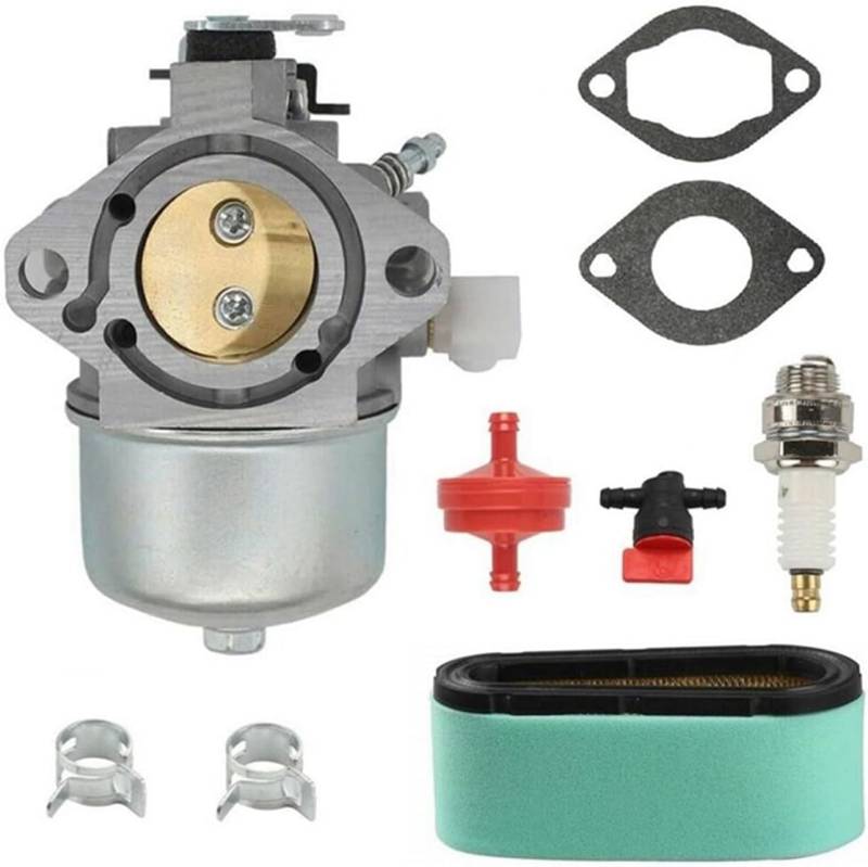 Vergaser für Rasenmäher Vergaser Luft Kraftstofffilter Vergaser für Mit Luftfilter Kit Motoren Vergaser Für Briggs Für Stratton 283702 283707 284702 699831 von Generisch