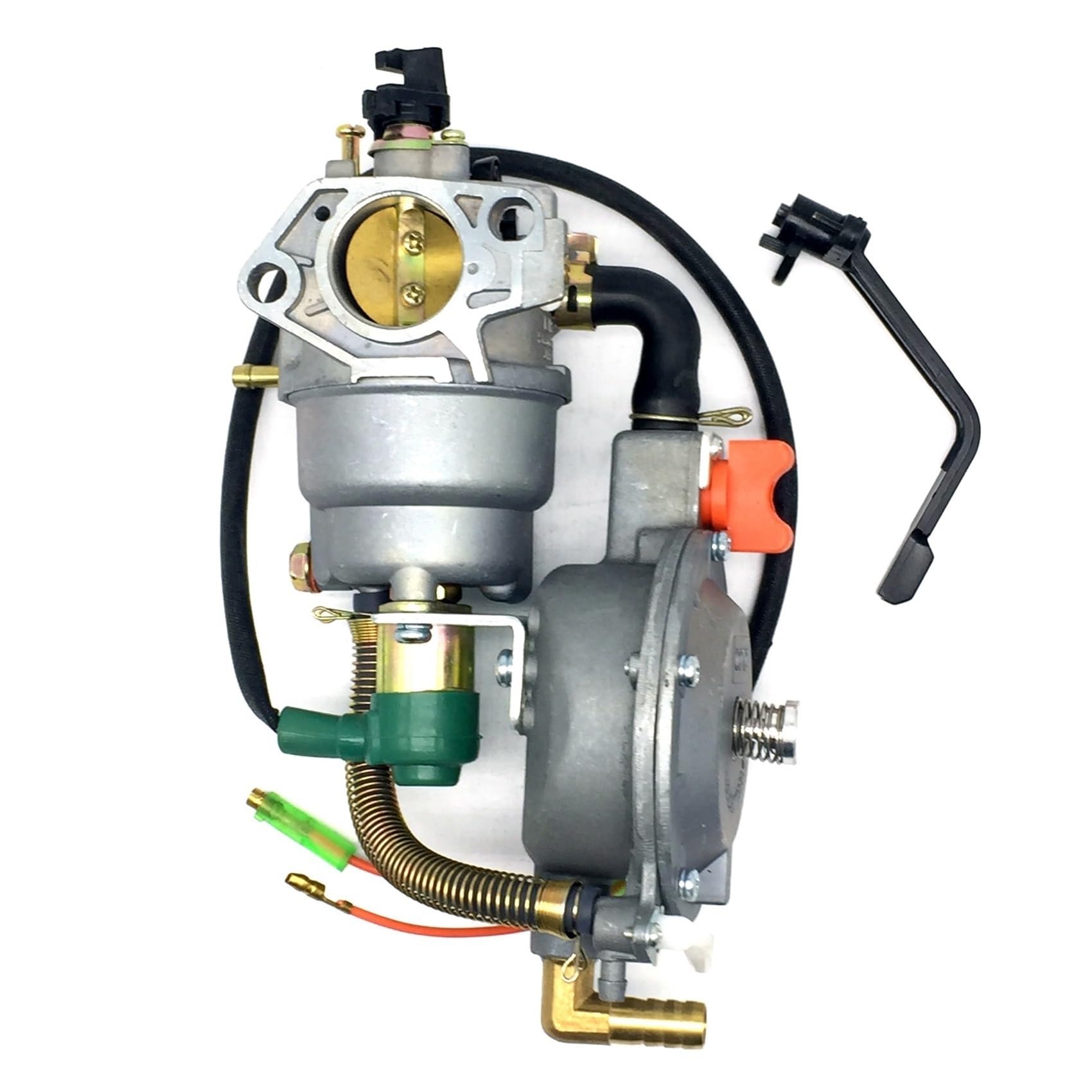 Vergaserkrümmer Für GX390 GX340 Gas-Kleinmotoren 188F 5KW-8KW LPGNG Benzin-Motorradvergaser Dual Fuel Generator Vergaser Motorvergaser von Generisch