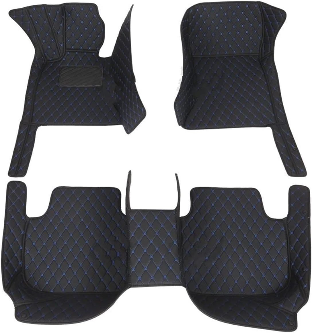 Wasserdichter, Rutschfester Lederteppich Auto-Fußmatten für Toyota für Land für Cruiser für Prado 150 J150 2010-2016(Price for 5 Seats 9) von Generisch