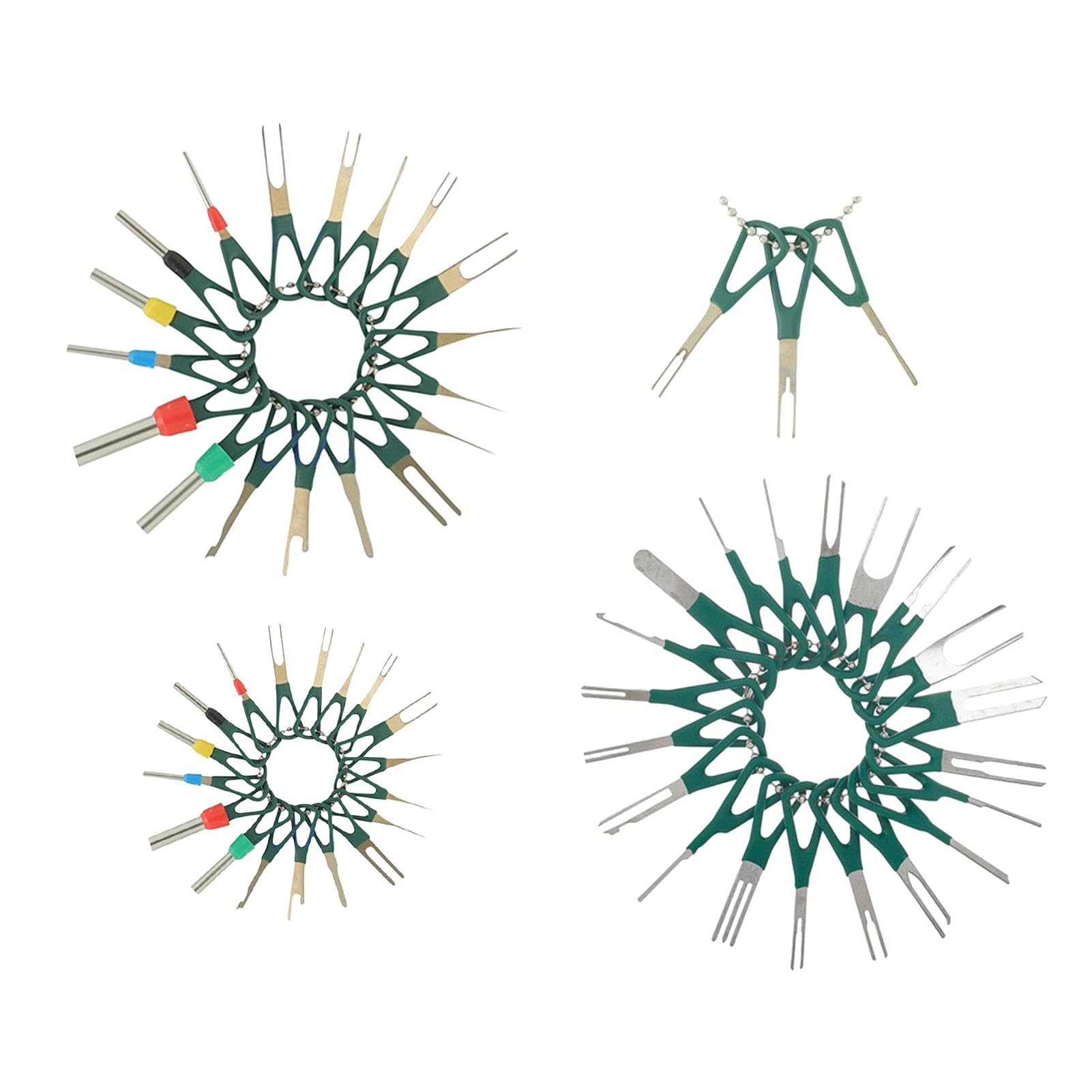 Werkzeug zum Entfernen von Steckverbinderstiften – multifunktionaler elektrischer tragbarer Stiftentferner | Tragbarer multifunktionaler Kabelverbinderauslöser, Terminalauslöser für Autoreparatur von Generisch