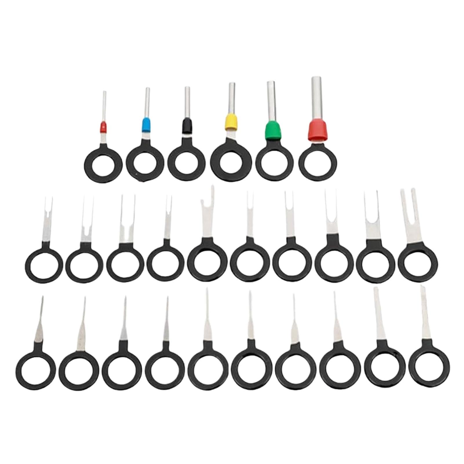 Werkzeugsatz zum Entfernen von Stiften, Werkzeugsatz zum Entfernen von Anschlüssen - Terminal-Entfernungswerkzeugsatz - Pin-Entfernungswerkzeug, 70-teiliges Nadel-Retraktor-Set mit Schutzhülle f von Generisch