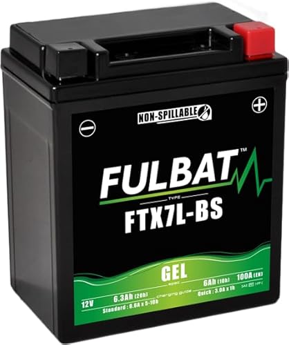 YTX7L-BS Batterie F U L BAT GEL kompatibel mit Suzuki SIXTEEN 125 150 2008 2009 2010 2011 von Generisch