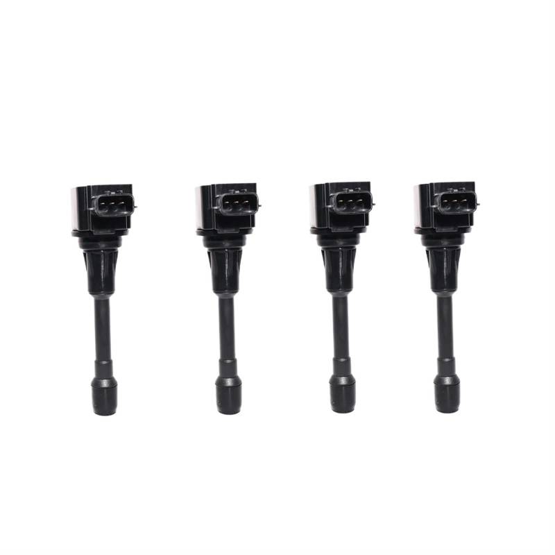 Zündverteiler 22448-JA00C 22448-ED000 Zündspule Zünder Geeignet Für NISSAN Für Sentra Für Versa Zündung Modul Zündspule für einen Automotor(4 pcs) von Generisch