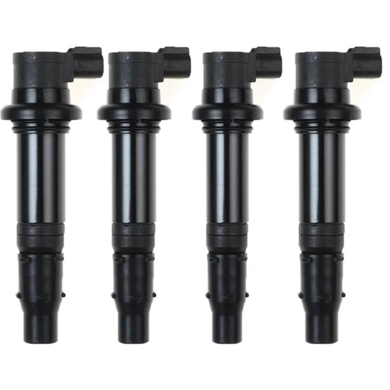 Zündverteiler 4Pcs Zündspule F6T558 F6T560 Für YZF R1 R6 R6S VMX V Max 2002-2017 5VY-82310-00-00 5VY823100000 Zündspule für einen Automotor von Generisch