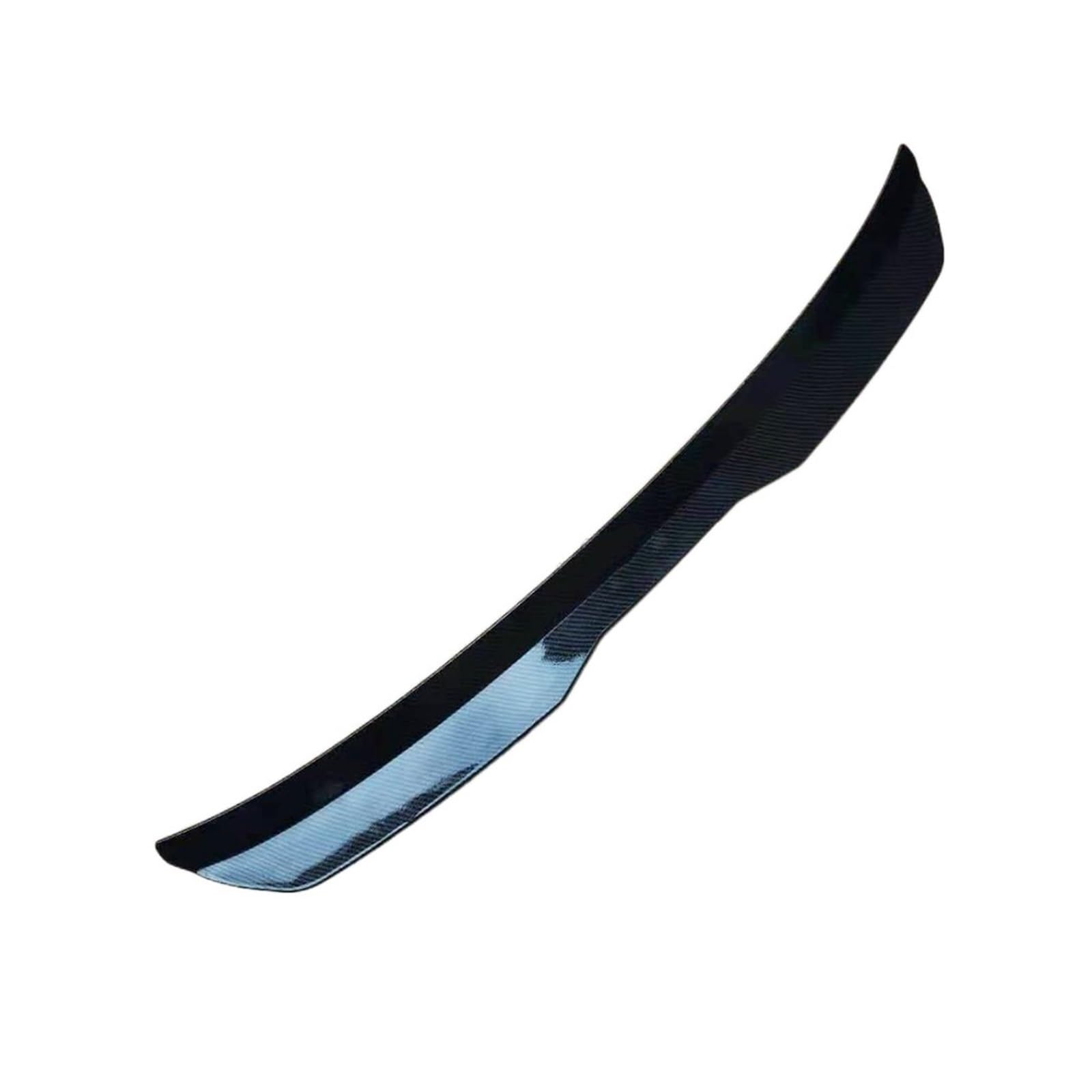 auto seite spoiler Auto Heckspoiler Heckkofferraum-Kofferraum-Flügellippendekoration für Renault für Clio 4 IV für Fließheck 2012-2019(Carbon texture) von Generisch