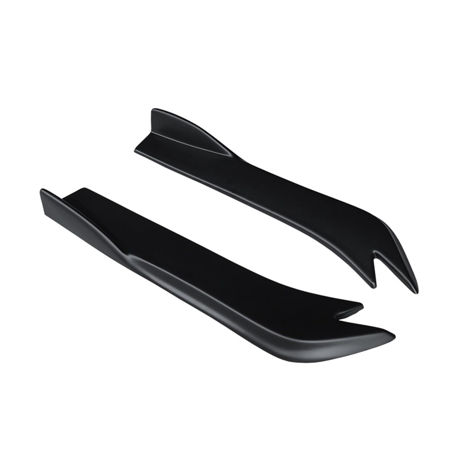 auto seite spoiler Auto Heckstoßstange Splitter Schürzen Kofferraumlippe Spoiler Flügel Diffusor Schutz A7 2015-2022(Matte Black) von Generisch