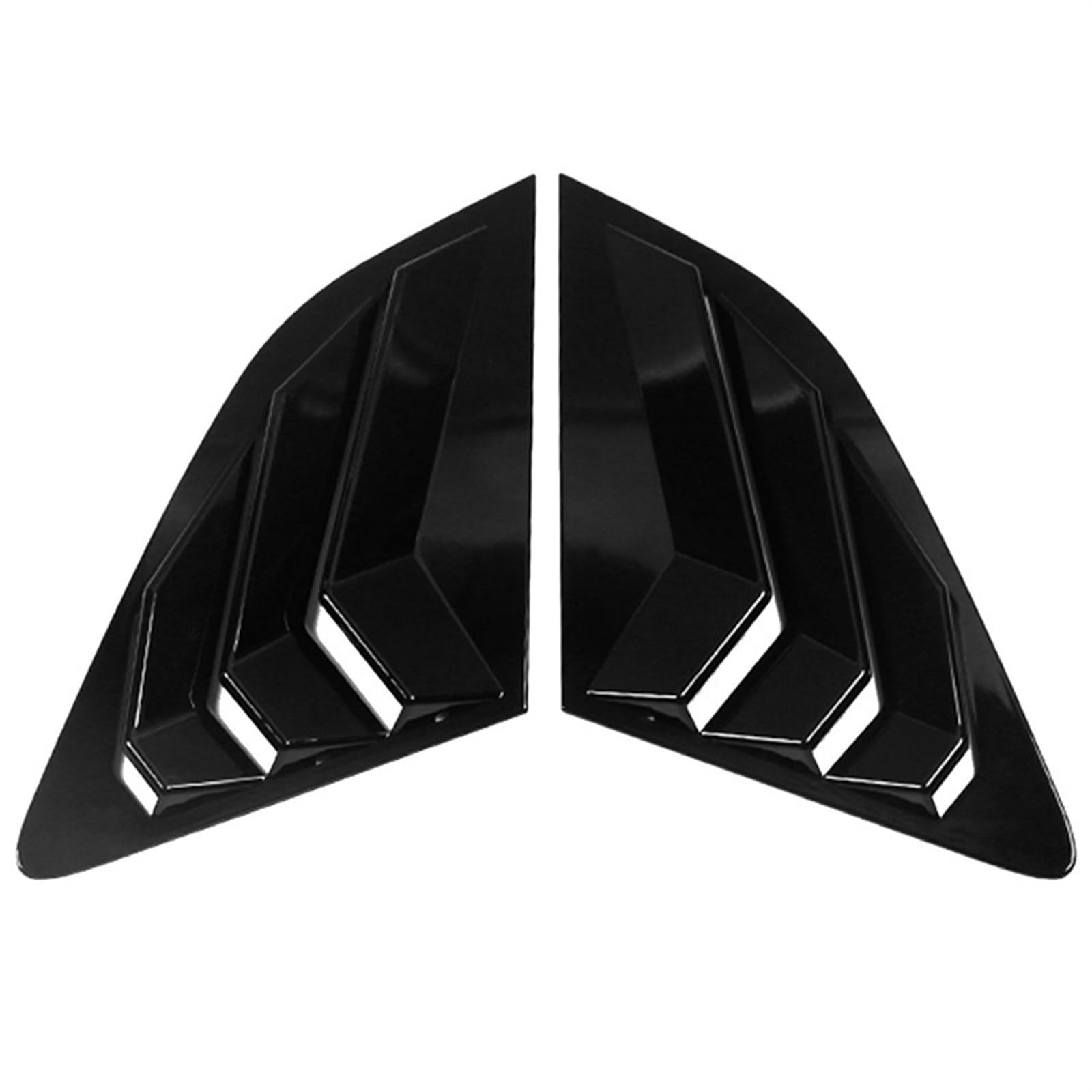 auto seite spoiler Auto-Seiten-Heckscheiben-Lufthutze-Aufkleber-Abdeckungsverkleidung A3 S3 8V 2014-2019 für Limousine/5 Türen für Fließheck(Hatchback-2) von Generisch