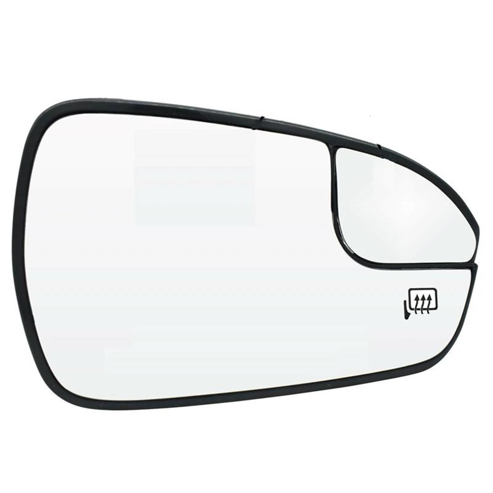 beheizbar Ersatzspiegelglas Beheizte Seite Flügel Spiegel Glas Rückspiegel Links Fahrer/Rechts Beifahrerseite Für Ford Für Fusion 2013-2020 DS7Z-17K707-F/DS7Z-17K707-B Außenspiegel Glas(rechts) von Generisch